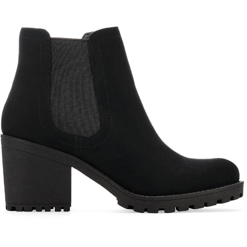 Sun + Stone Womens Black Morghan Ankle Boots Shoes Size 9M - Picture 3 of 11